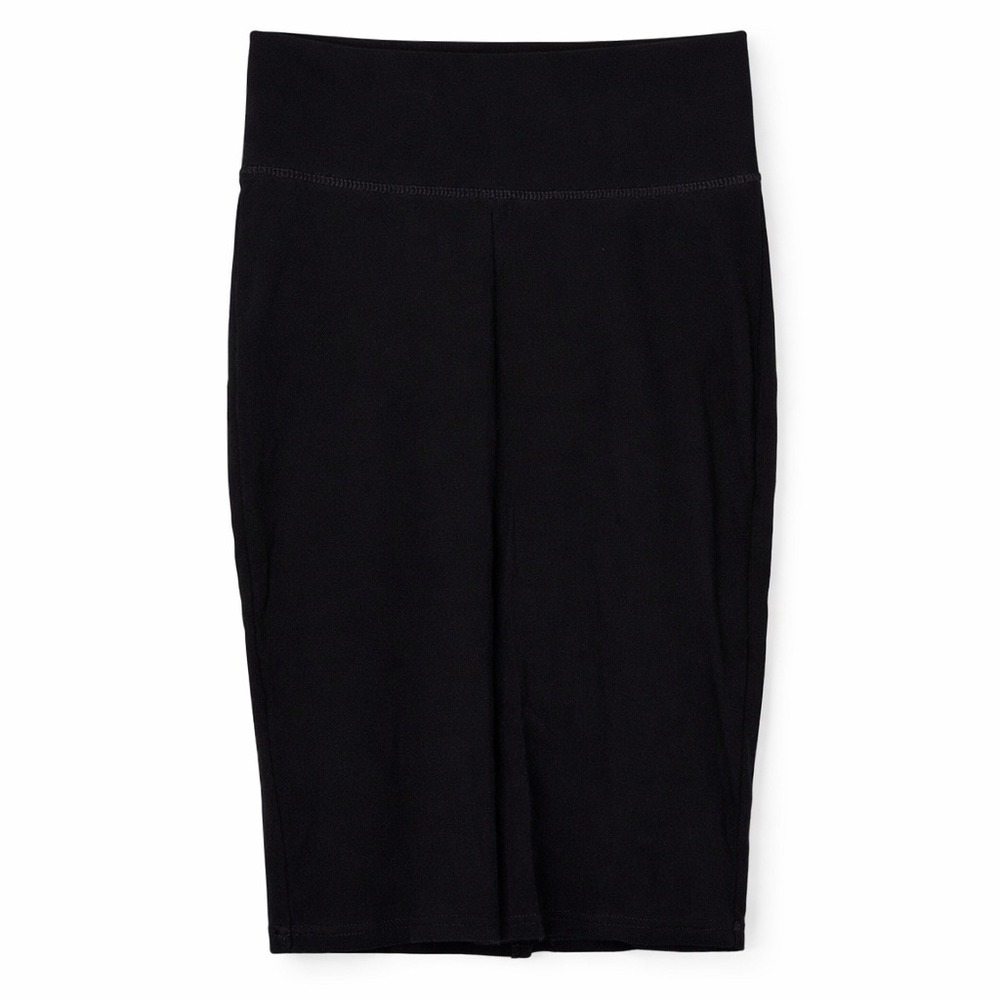 Active USA Black Bodycon Mini Skirt Size Small Stretch Athleisure Basic Casual
